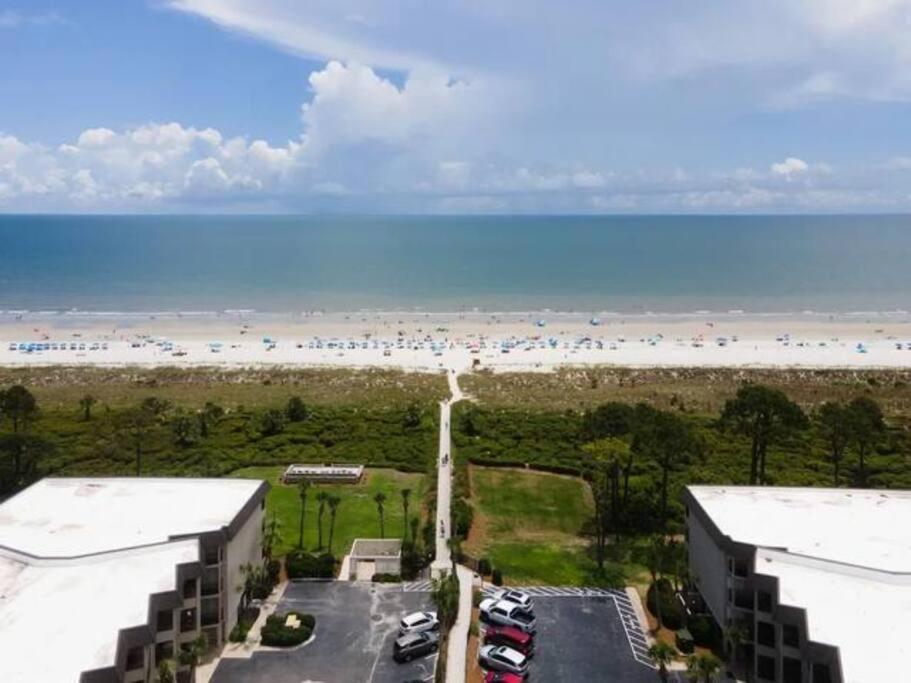 Sunnydaze-Steps To The Ocean King Bed, Free Bikes! Appartement Hilton Head Island Buitenkant foto